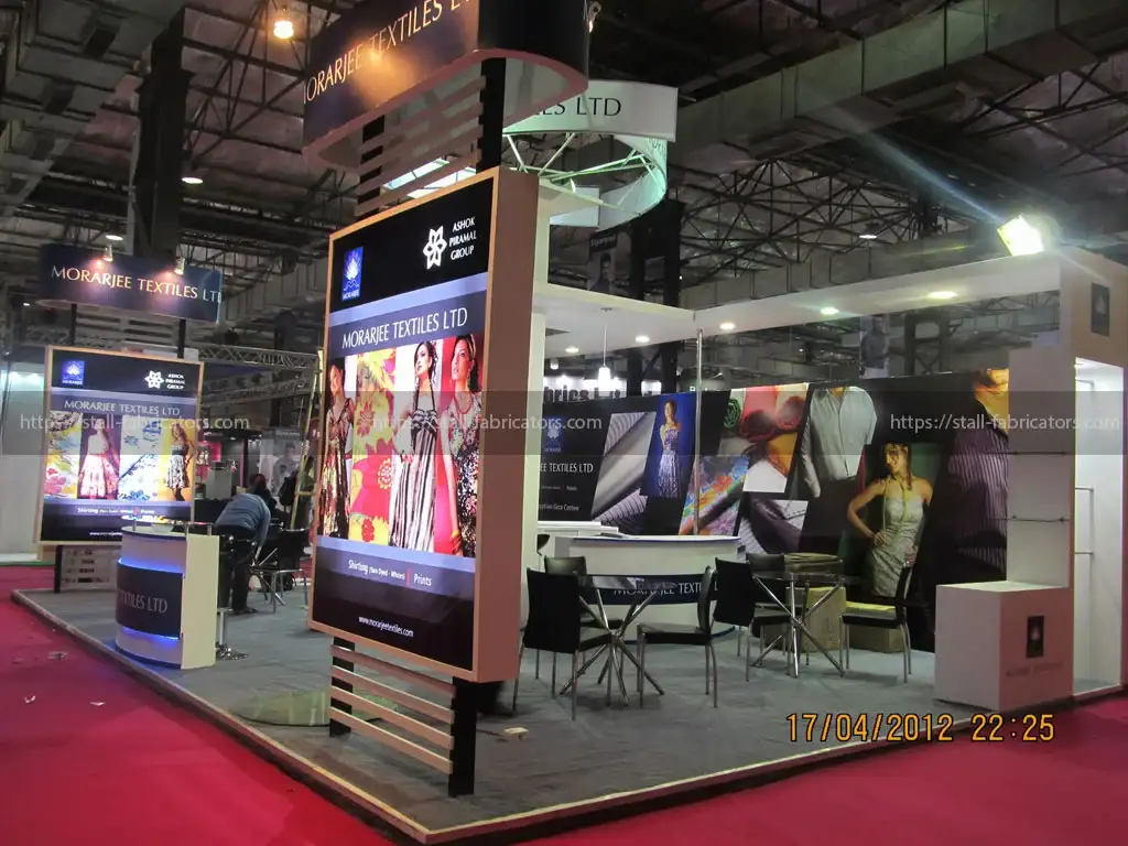 Exhibition Stall for Morarjee Textiles Ltd
