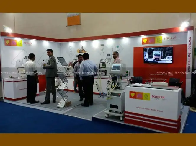 Exhibition Stall for Schiller Healthcare India Pvt. Ltd.