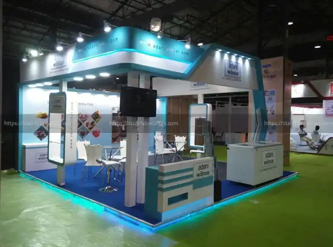 Exhibition Stall for Adani Wilmar Limited Exhibition Stall for Adani Wilmar Limited