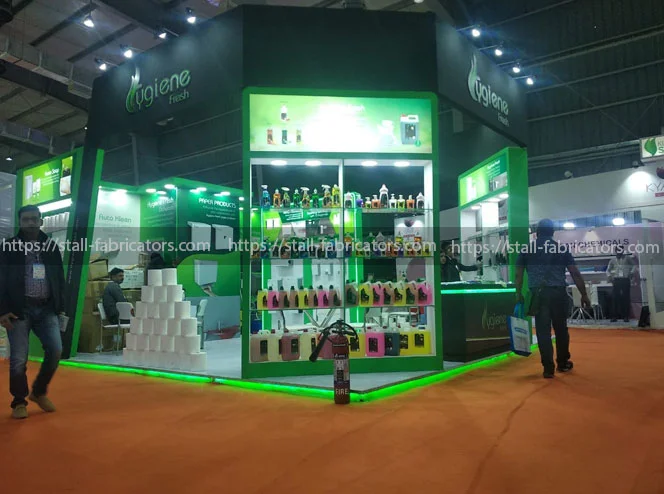 Exhibition Stall for Hygiene fresh