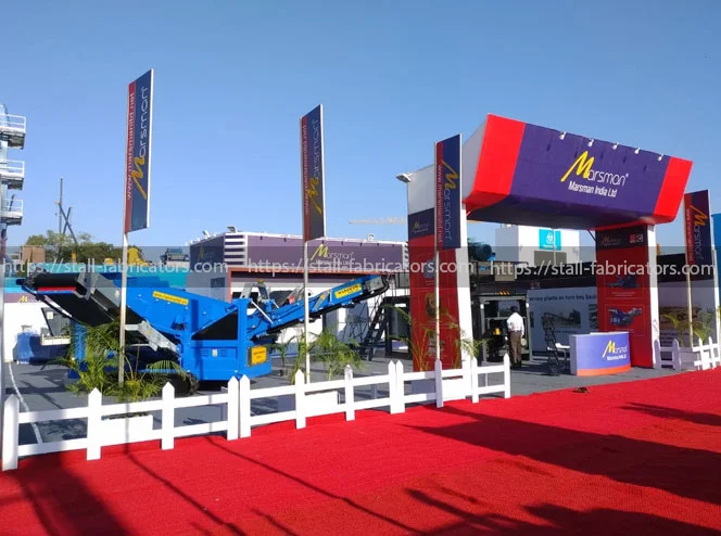 Exhibition Stall for Marsman